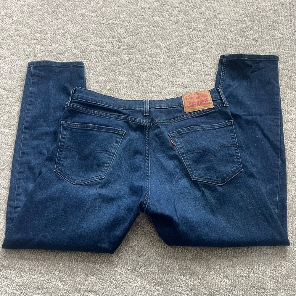 Men's Levi's 502 Performance Blue Taper Fit Jeans W34 L30